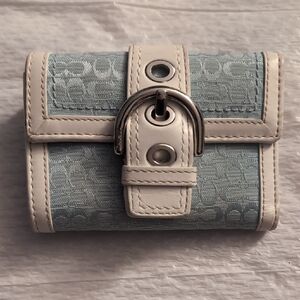 Elegant Blue and White Women's Bag